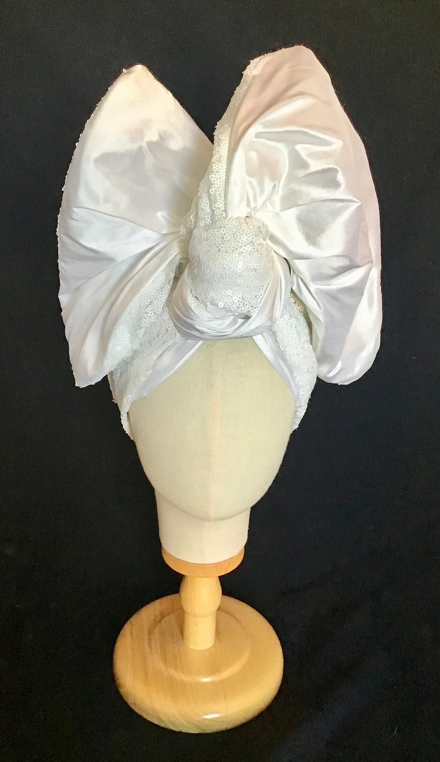 silk and sequin- Bride
