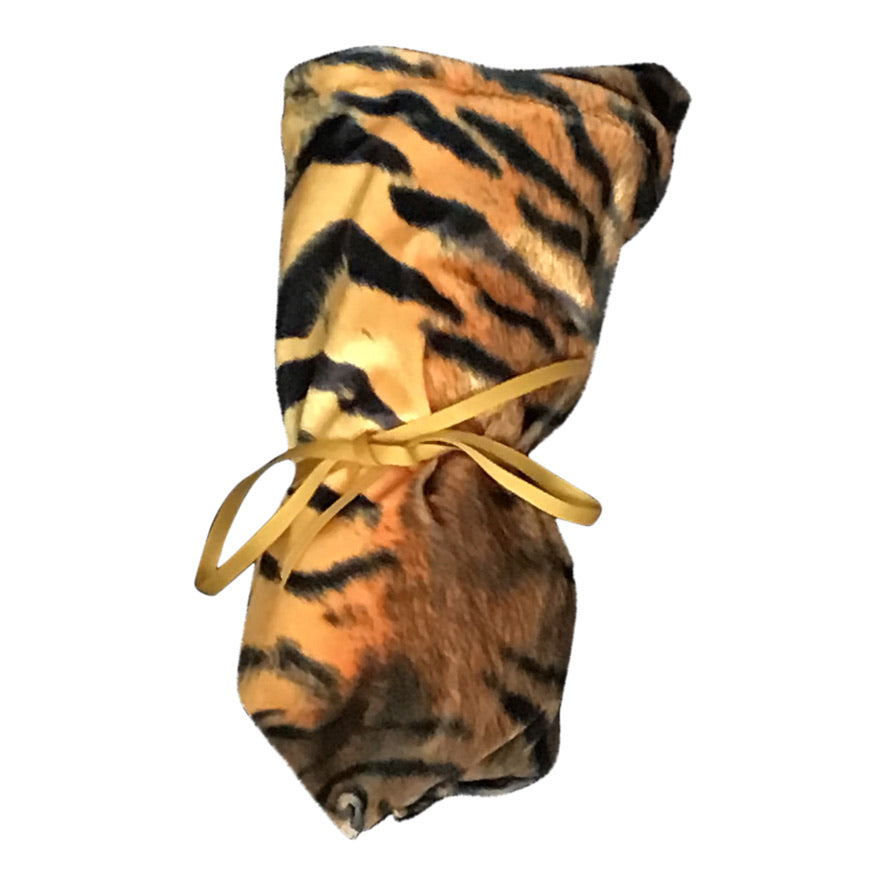 Velvet Twisturban® in tiger pattern