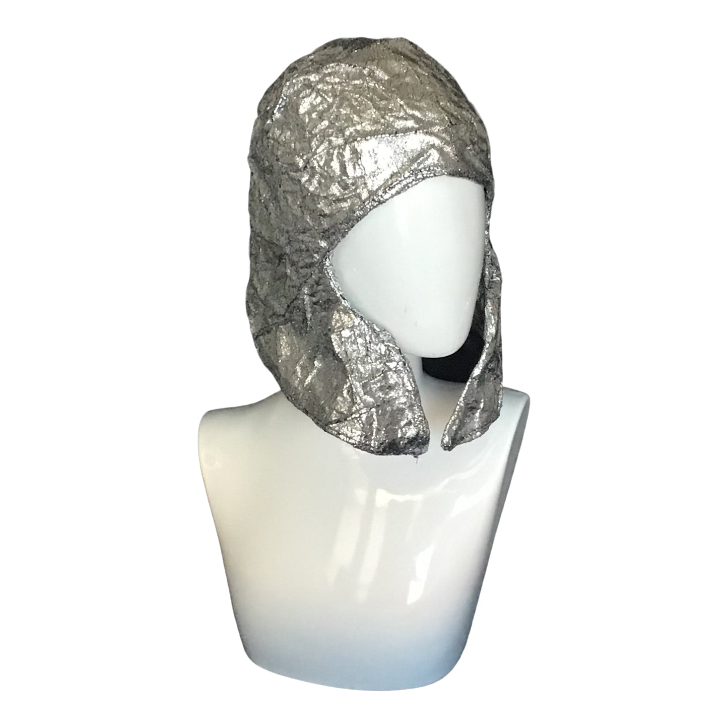 Morphy silver metallic helmet