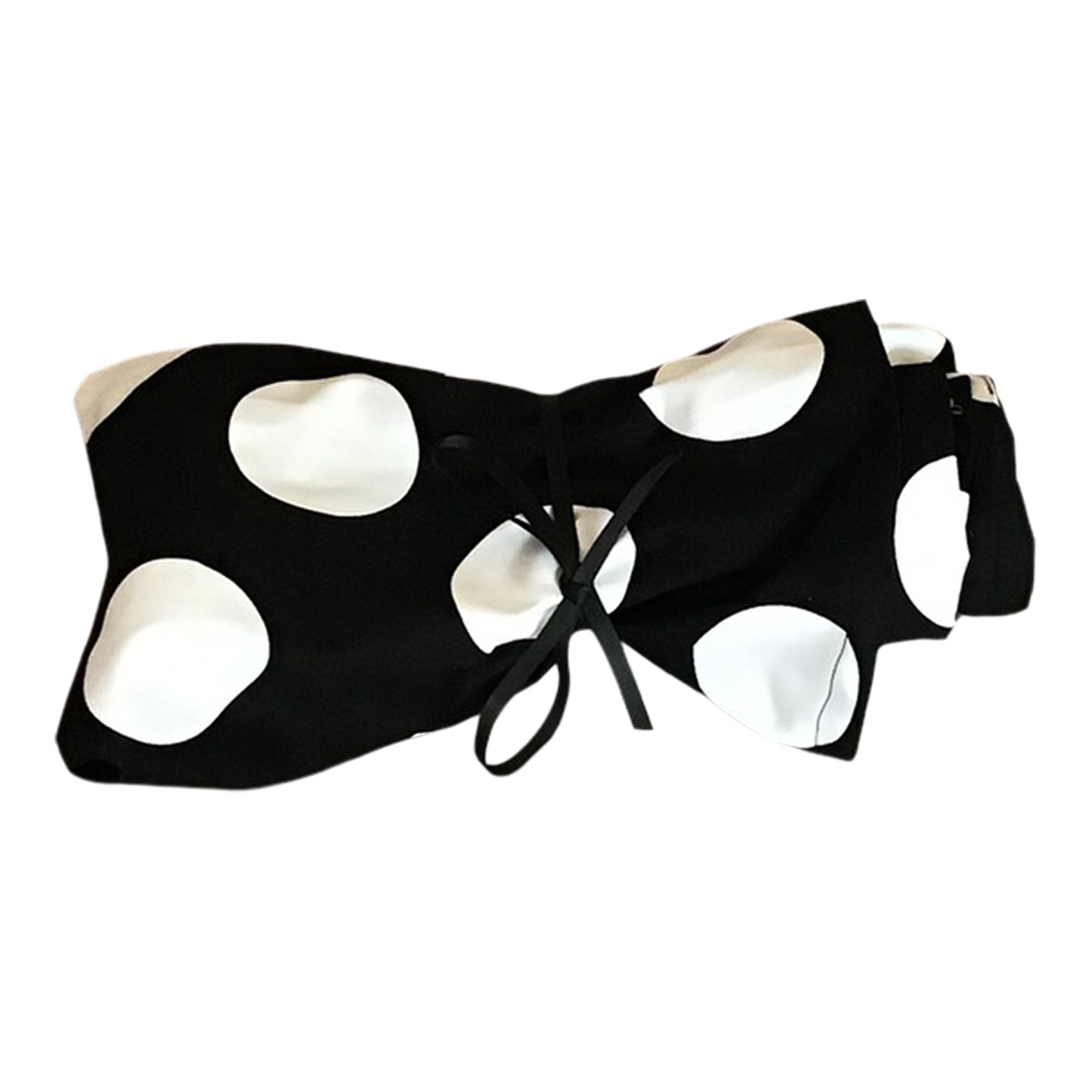 XL Dots!  .... Black with White