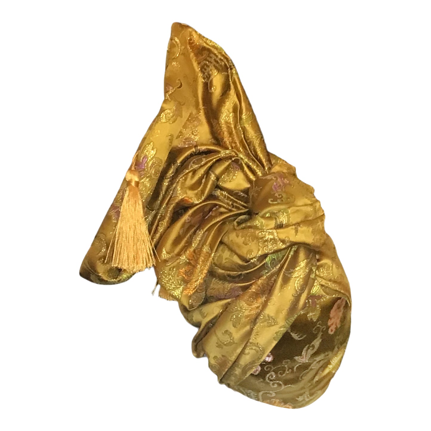 Chinoiserie in gold Twisturban