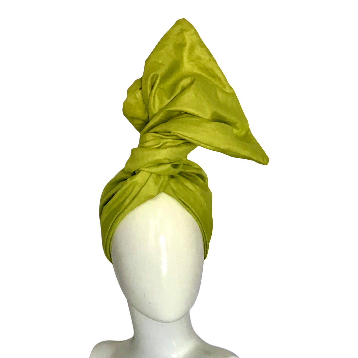 Linen Twisturban® Turban in Kiwi