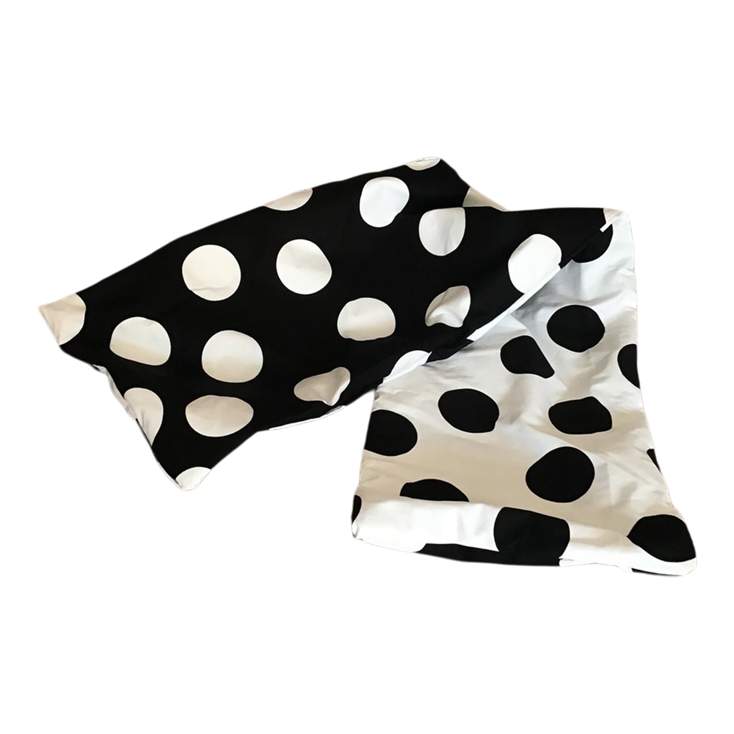 XL Dots! Two sides .... Black with White and White with Black