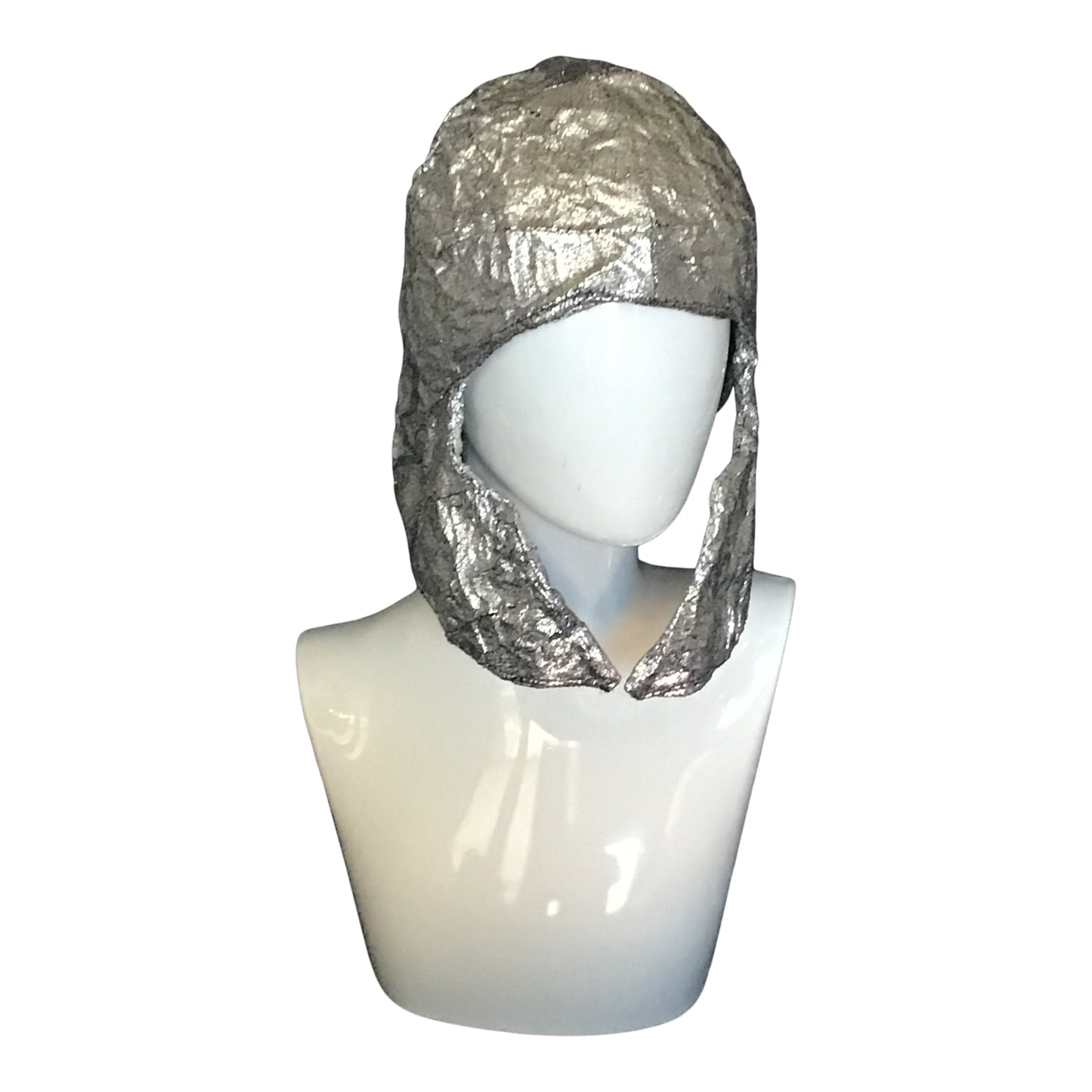 Morphy silver metallic helmet