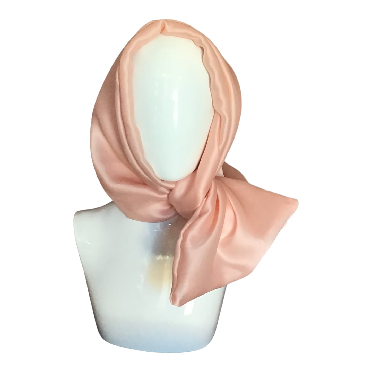 Silk Organza Twisturban Turban in soft pink