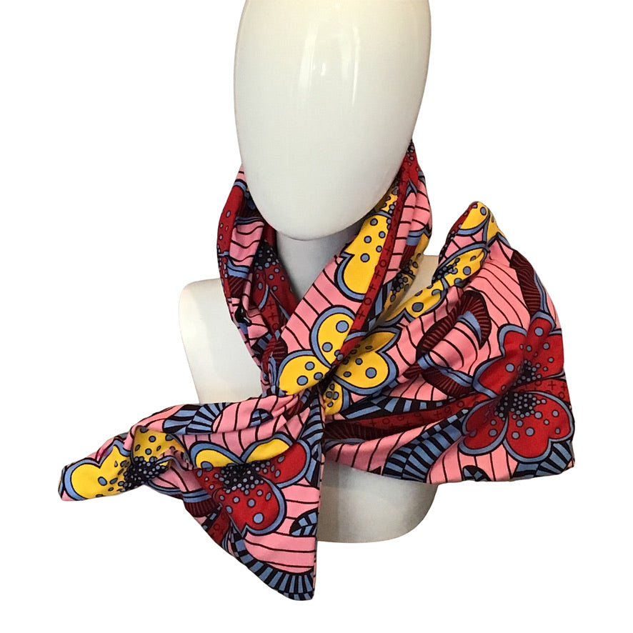 Twisturban® Turban in Mod bright print cotton