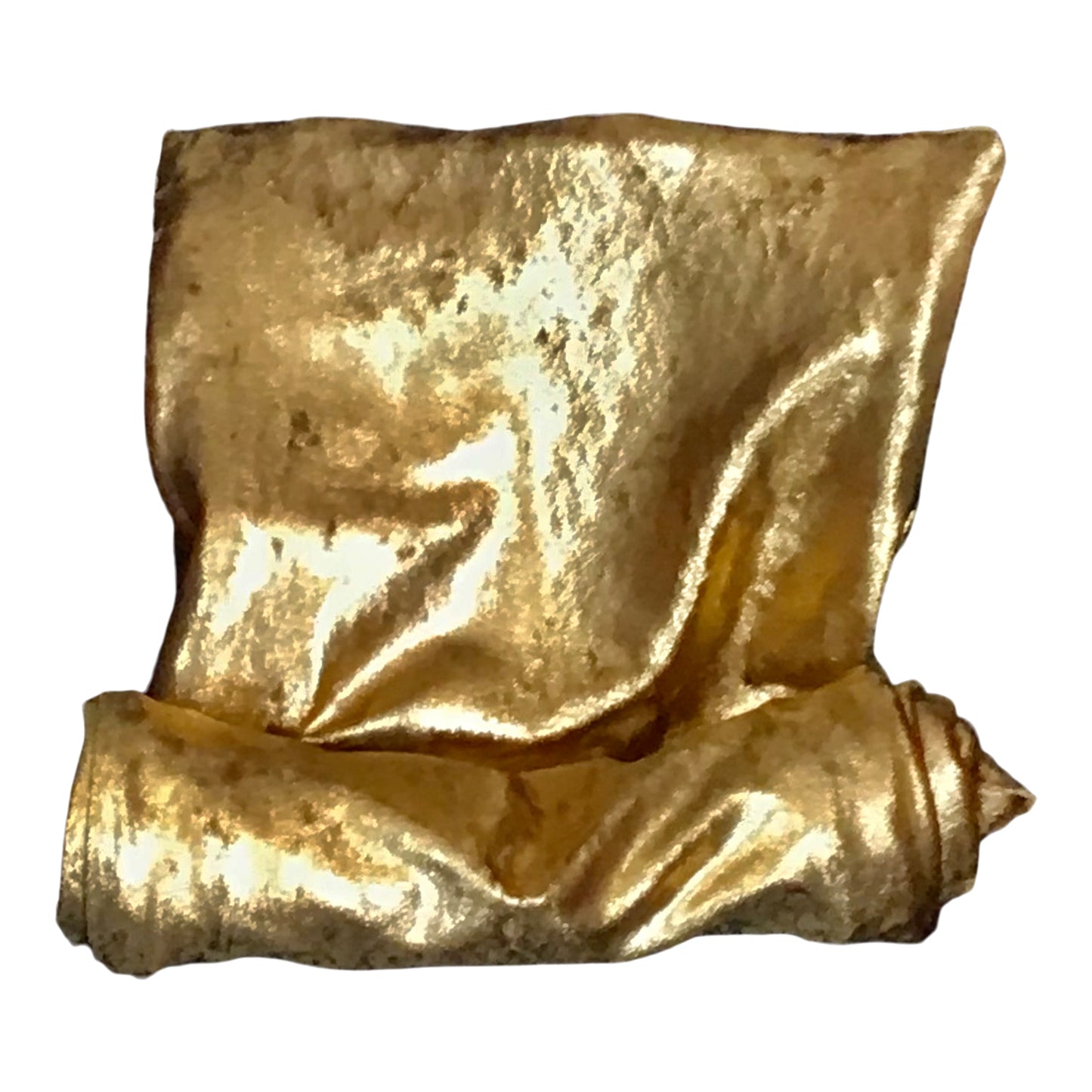 Hammered Gold Metallic Velvet Twisturban®