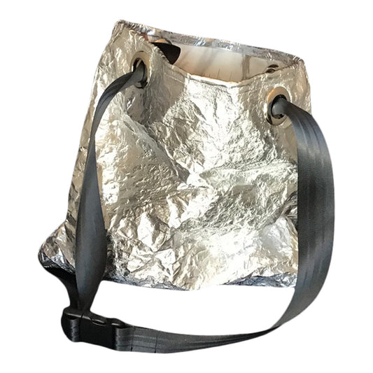 Copy of Morphy Black Vegan Leather adjustable strap messenger bag