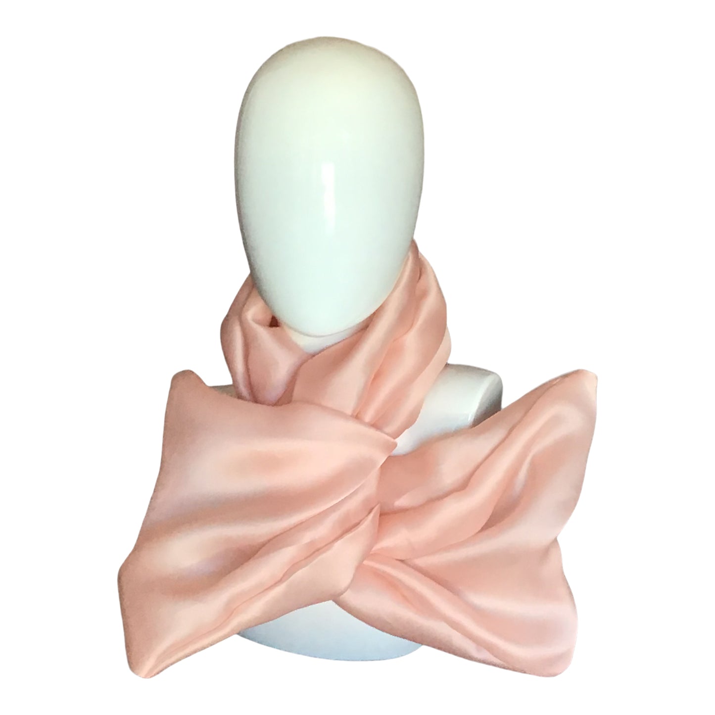 Silk Organza Twisturban Turban in soft pink