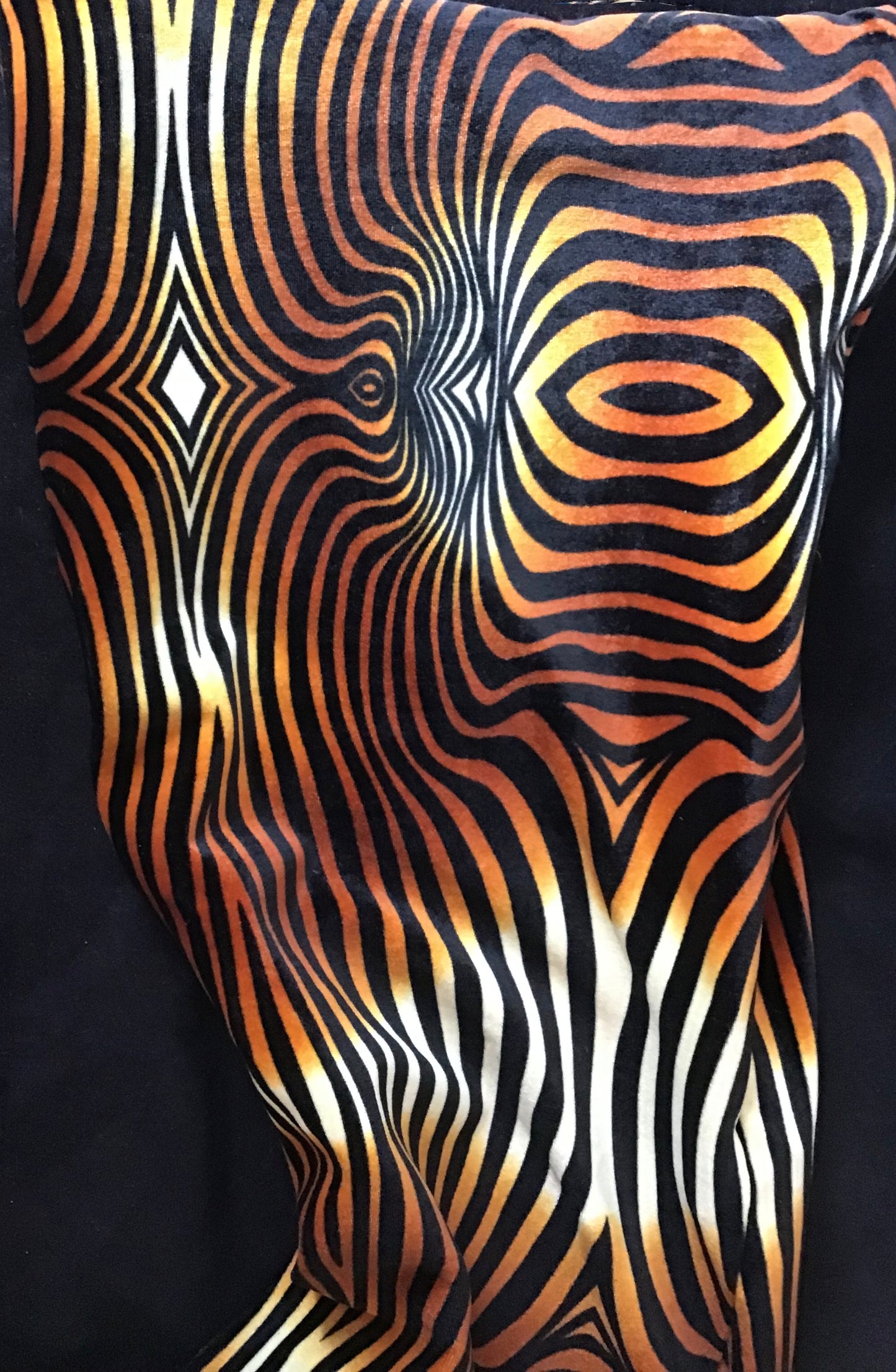 Velvet Twisturban® in "Okapi" pattern